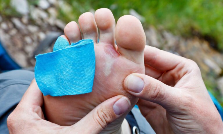 Read more about the article Τι κάνουμε για τη φουσκάλα στο πόδι πριν και αφότου σκάσει